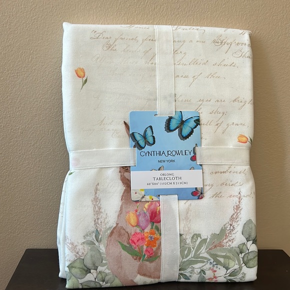 Cynthia Rowley Other - Cynthia Rowley Easter themed tablecloth 60”x84”